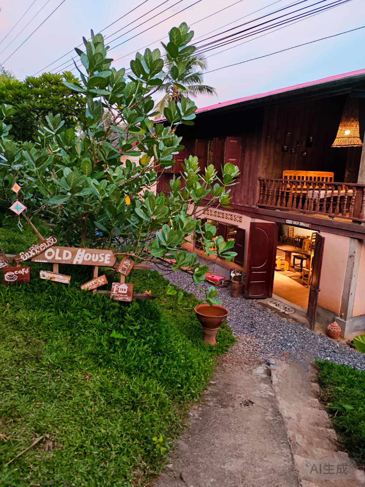 Xiengman Lao Old House Café – A Hidden Hiking Station in Chomphet District